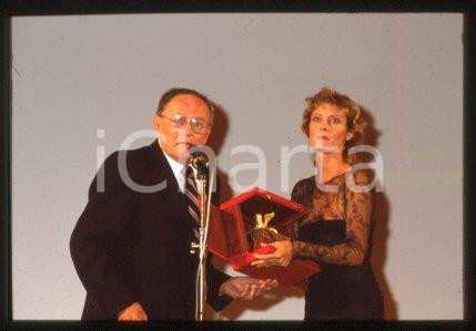 35mm vintage slide* 1987 VENEZIA Joseph L. MANKIEWICZ and Susan SARANDON (55)
