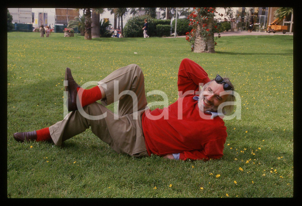 35mm vintage slide*1988 FESTIVAL DI CANNES Francis GIROD Ritratto del regista 2
