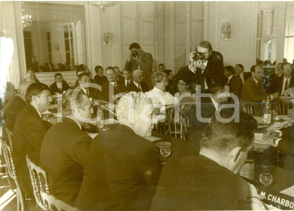 Fotografia d epoca originale 1965 PARIS ComitÃ© Centrale UNION DEMOCRATES REPUBLIQUE Fotografia 1