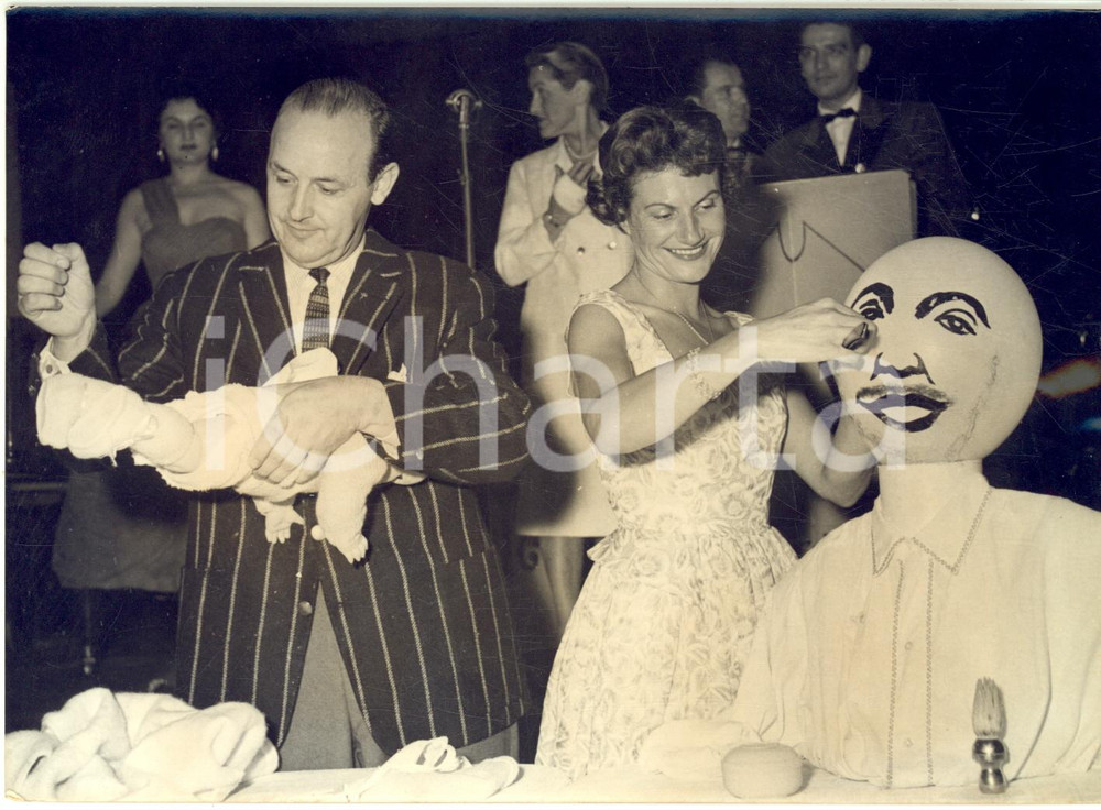 1958 NICE Congrès des célibataires - Vainqueurs Vincent LOUP et Nicole HERTZ