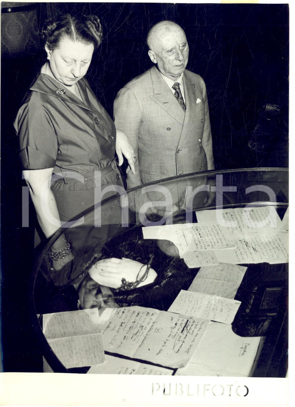 1953 GARDONE RIVIERA Vittoriale degli Italiani - Principi D'ANNUNZIO al museo
