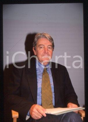 35mm vintage slide* 1990 ca ITALY Portrait of politician Massimo TEODORI (12)