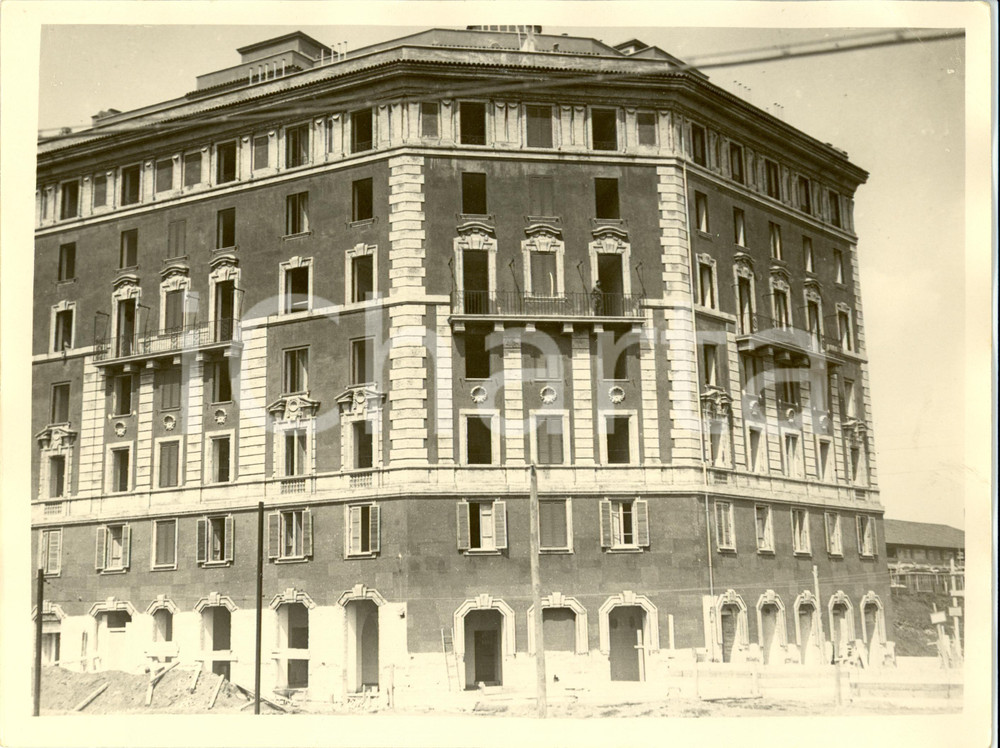 Fotografia d epoca originale 1930 ROMA Alloggi convenzionati con GOVERNATORATO prossimi a inaugurazione Foto 1