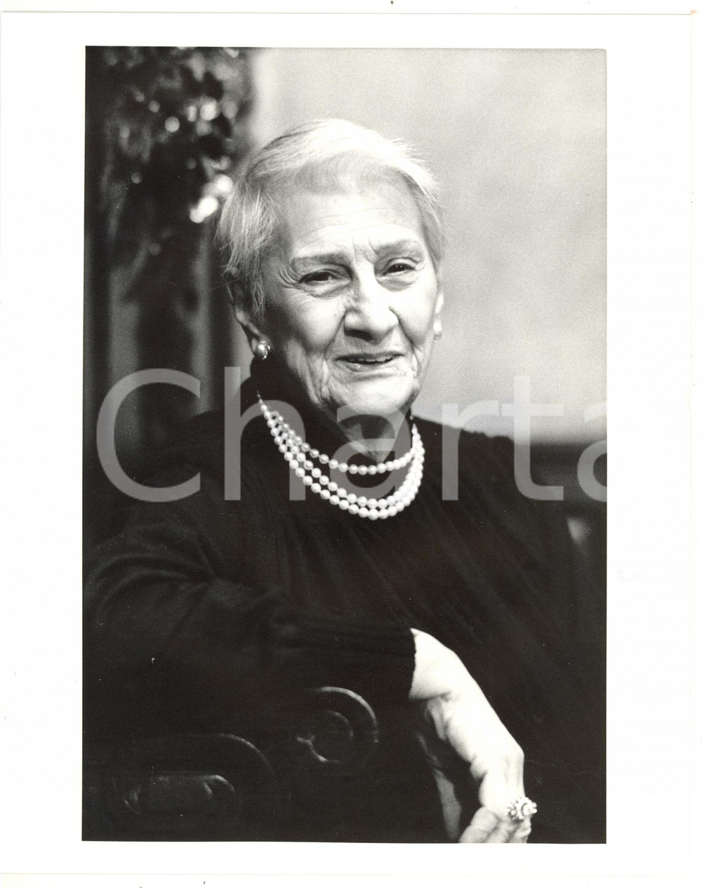 1985 ca CINEMA Ritratto dell'attrice Tina LATTANZI *Foto VINTAGE 20x25 cm