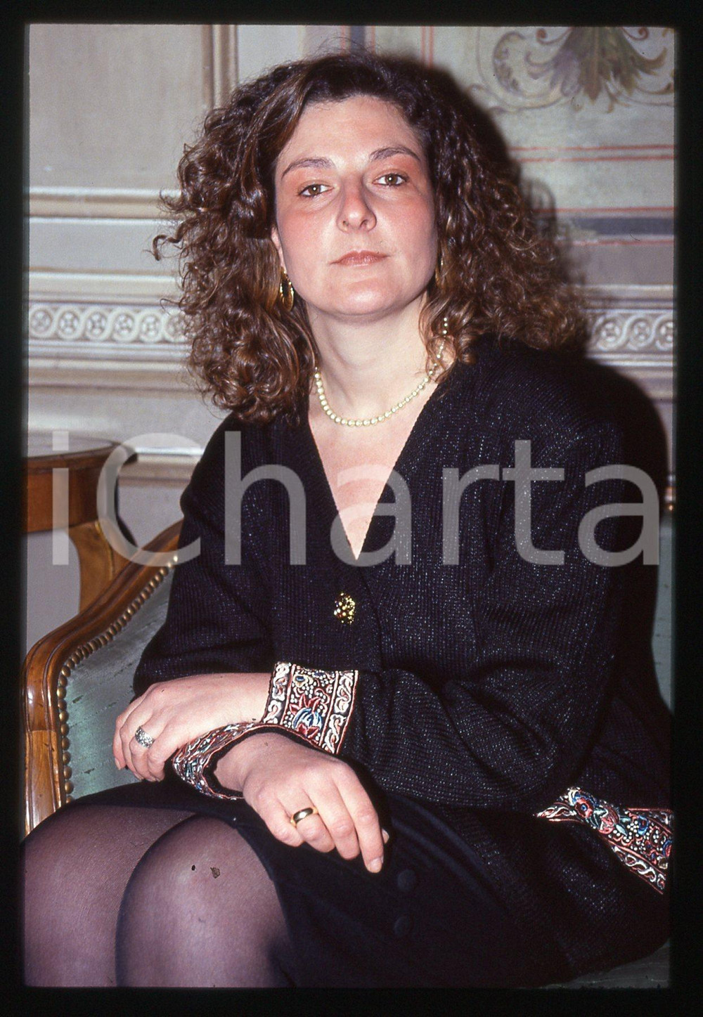 35mm vintage slide* 1995 ca COSTUME - Luisa SALEMME