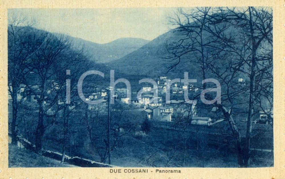 Cartolina originale da collezione 1941 DUMENZA (VA) Panorama della frazione DUE COSSANI *Cartolina postale FP VG 1