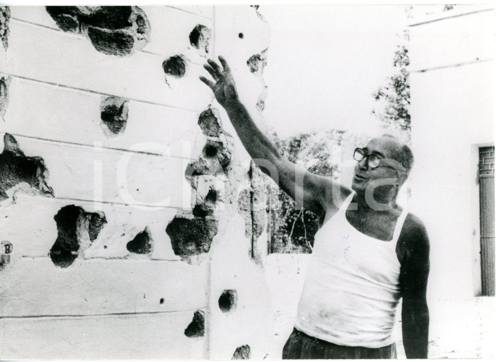 1977 GUERRA INDIPENDENZA ERITREA - Archimede PARMIGIANI mostra albergo distrutto