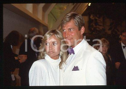 35mm vintage slide* 1995 ca CINEMA Susan GEORGE and Simon MacCORKINDALE (8)