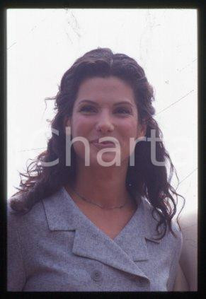 Sandra BULLOCK - CANNES Festival American actress 1996 * 35 mm vintage slide 14