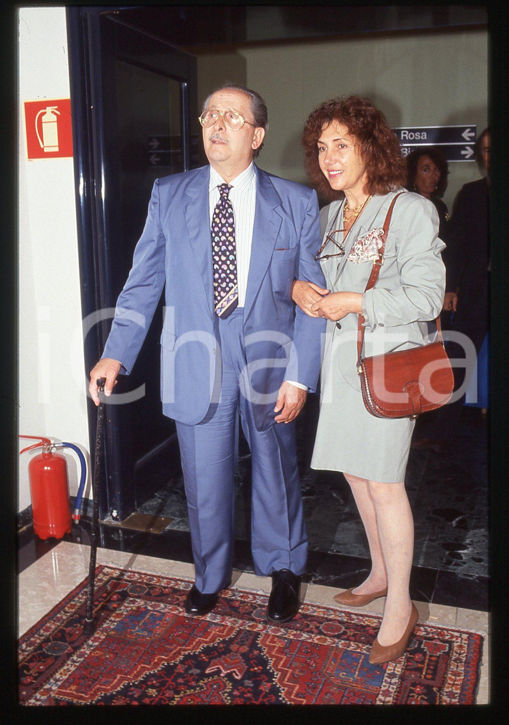 35mm vintage slide* 1992 SAINT VINCENT - Domenico MODUGNO e Franca GANDOLFI (11)