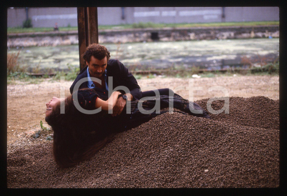 35mm vintage slide*1991 COMMISSARIO CORSO - NOTTE DI LUNA Diego ABATANTUONO 13