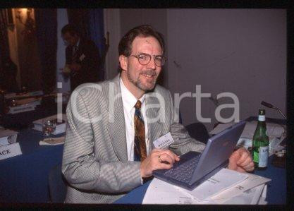 35mm vintage slide* 1995 ca ITALY MILAN Randall WITHING Portrait (3)