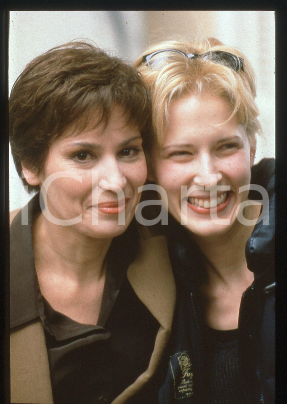 35mm vintage slide* 1999 LA DONNA DEL TRENO Gaia DE LAURENTIS Antonella FATTORI 