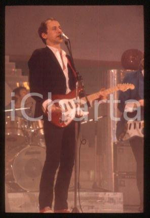 35mm vintage slide* 1981 MUSIC British rock band DIRE STRAITS Mark KNOPFLER (64