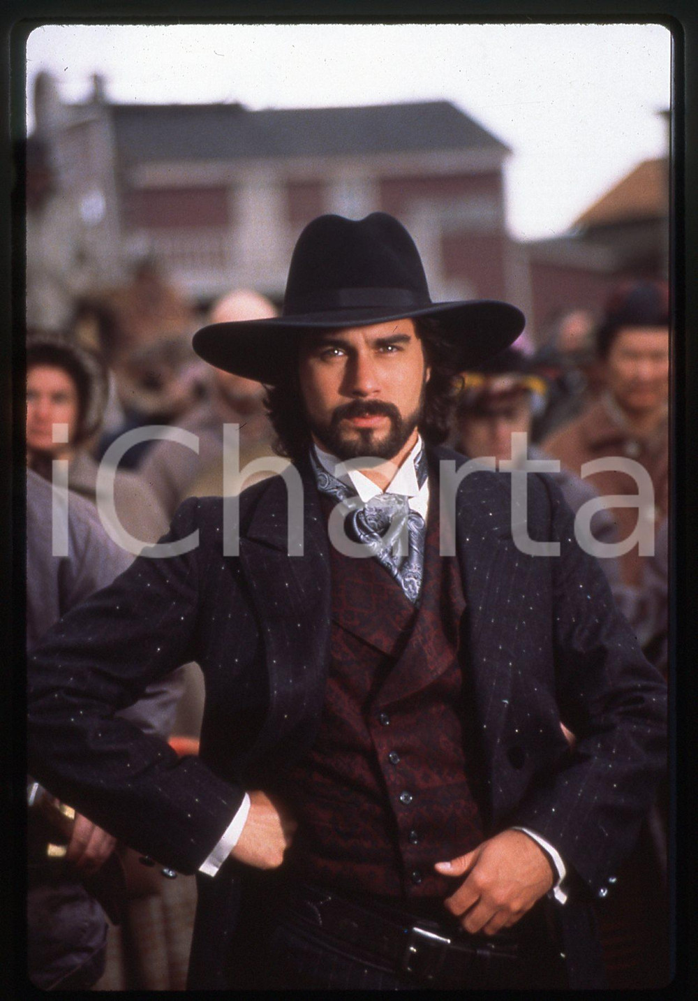 35mm vintage slide*1995ca LONESOME DOVE:THE OUTLAW YEARS Eric McCORMACK Ritratto