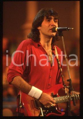 35mm vintage slide* 1993 ca ITALY composer guitarist & singer Luigi SCHIAVONE 1