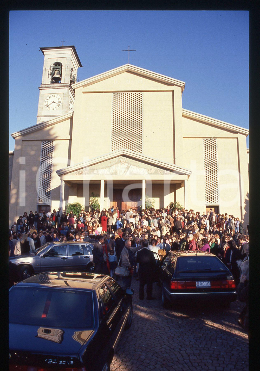 35mm vintage slide* 1990 FINO MORNASCO Cerimonia funebre Stefano CASIRAGHI (5)