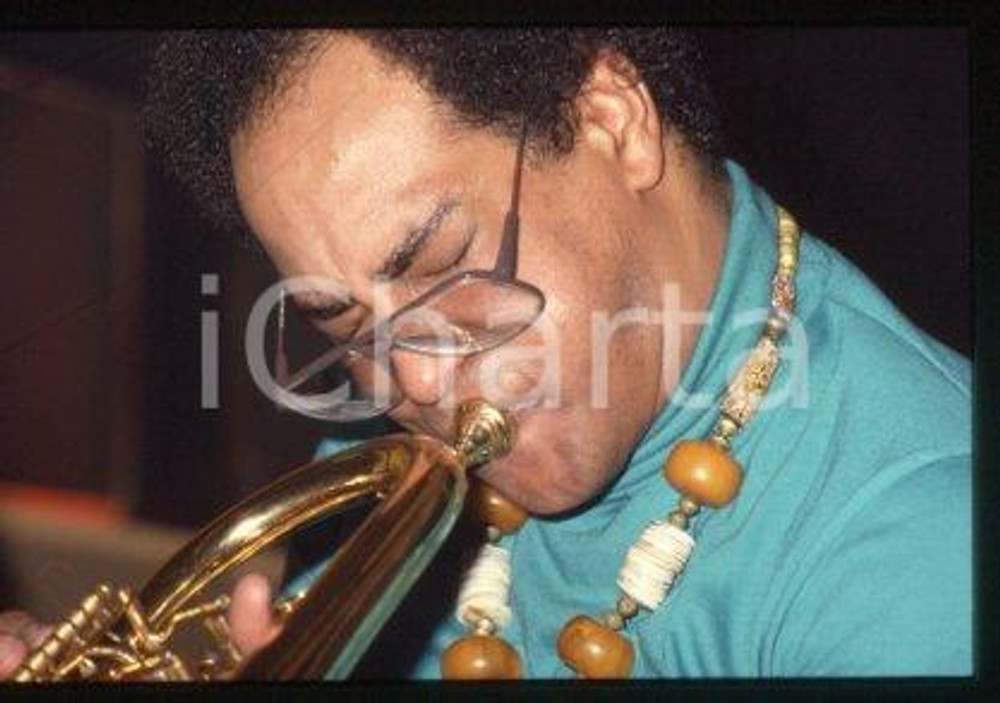 Jimmy OWENS - MUSIC American jazz trumpeter 1990 ca * 35 mm vintage slide 20