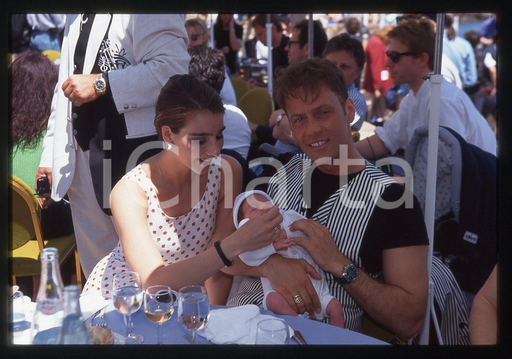 35mm vintage slide* 1996 CANNES Rocco SIFFREDI Lorenzo TANO Rosa CARACCIOLO (6)