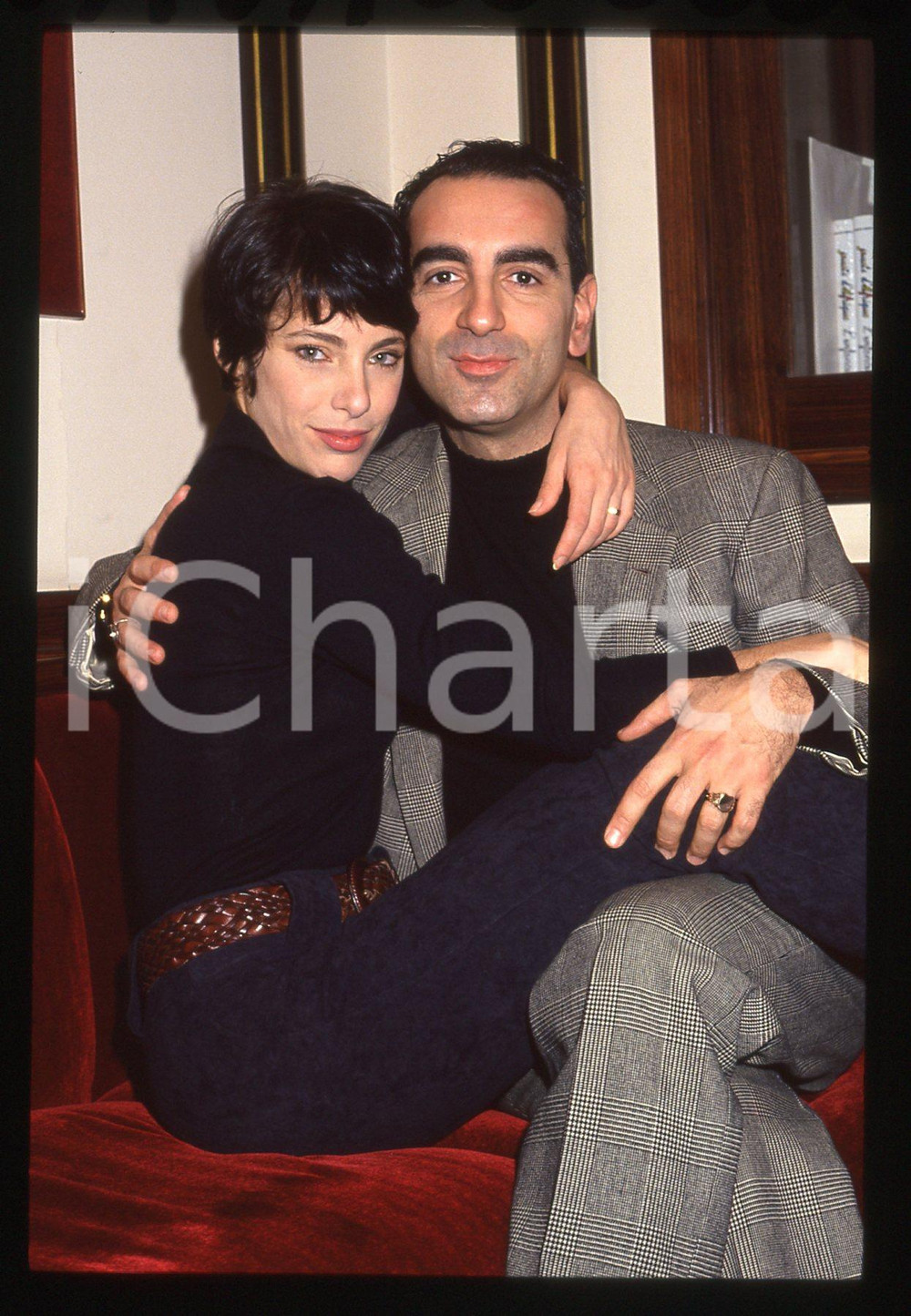 35mm vintage slide* 1993 ITALIA Gennaro CANNAVACCIUOLO Maria Laura BACCARINI (5)