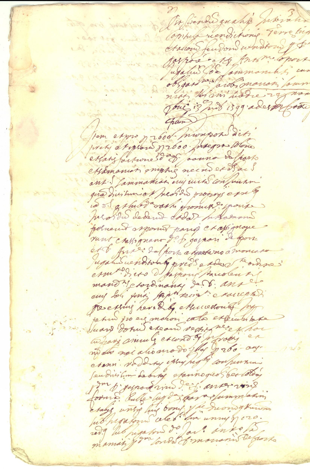 Documento originale, autentico 1621 PALERMO Assegnazione pro don GIovanni Battista e don Giovanni GAETANO 1