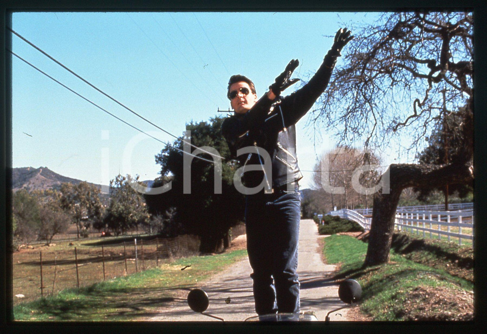 35mm vintage slide* 1991 HOT SHOTS! - Charlie SHEEN (2)