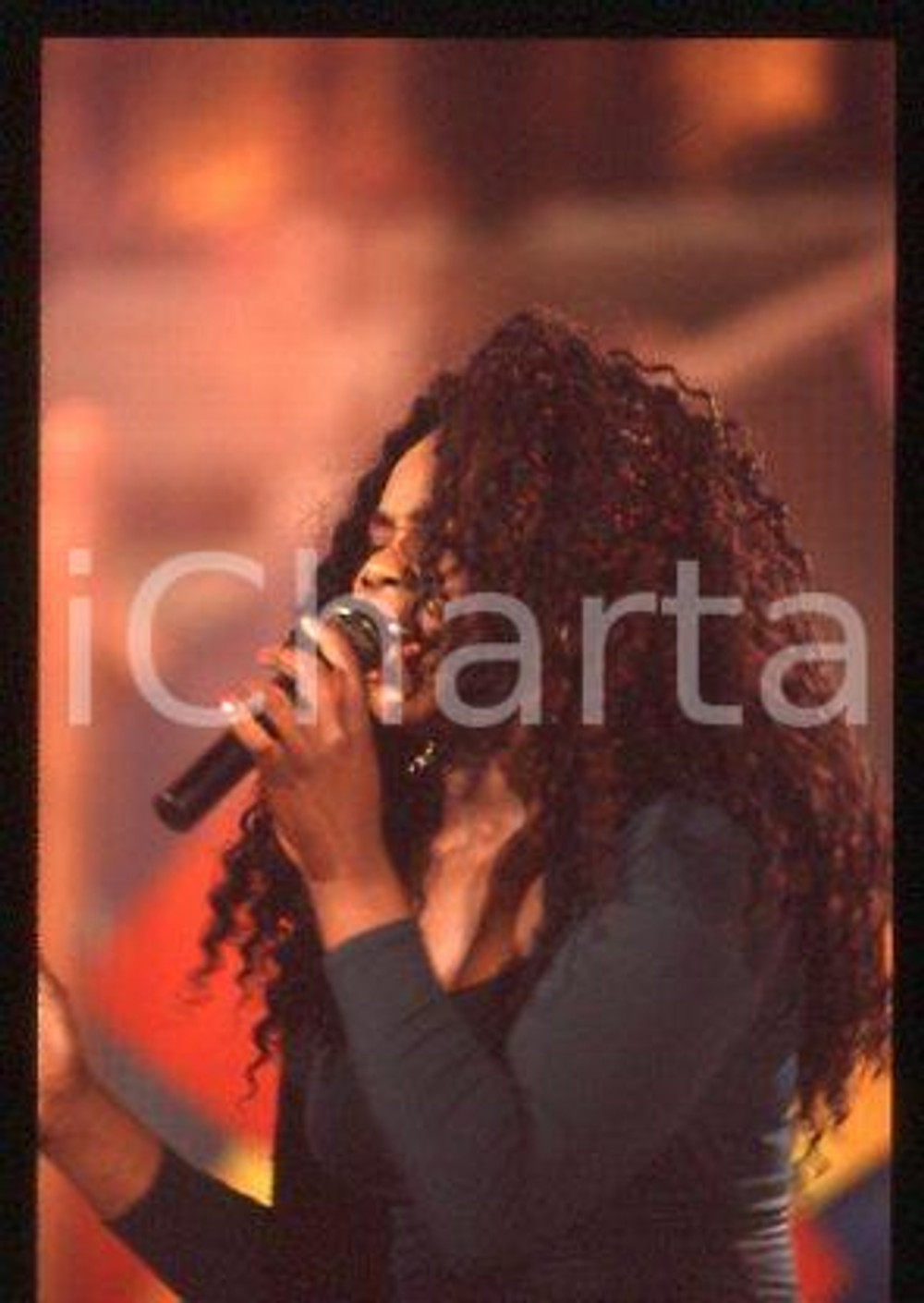 THE CHIMES -MUSIC Singer Pauline HENRY of the band 1990ca *35mm vintage slide 11