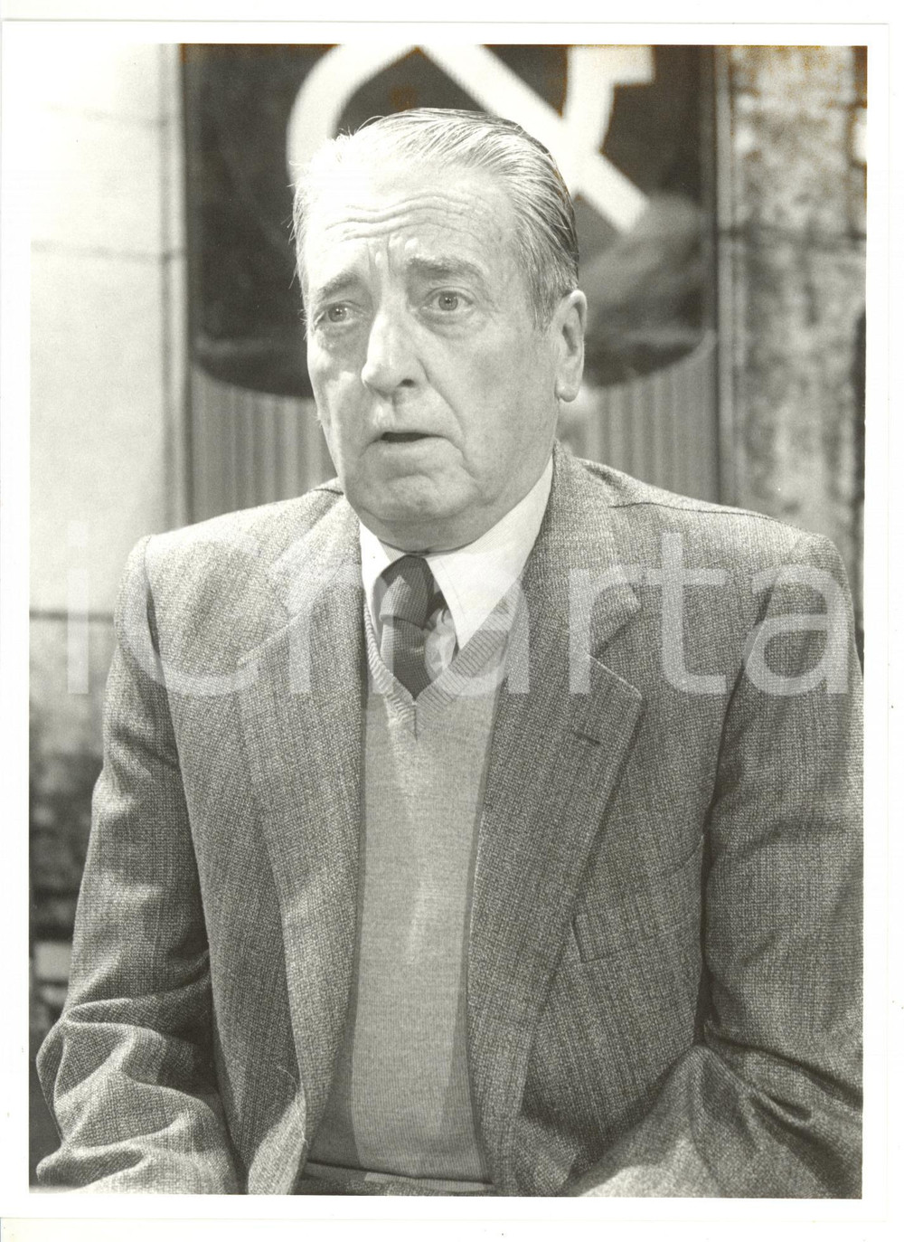 1985 ca TRIESTE Ritratto dello scrittore Vladimiro MILETTI *Foto 18x24 cm