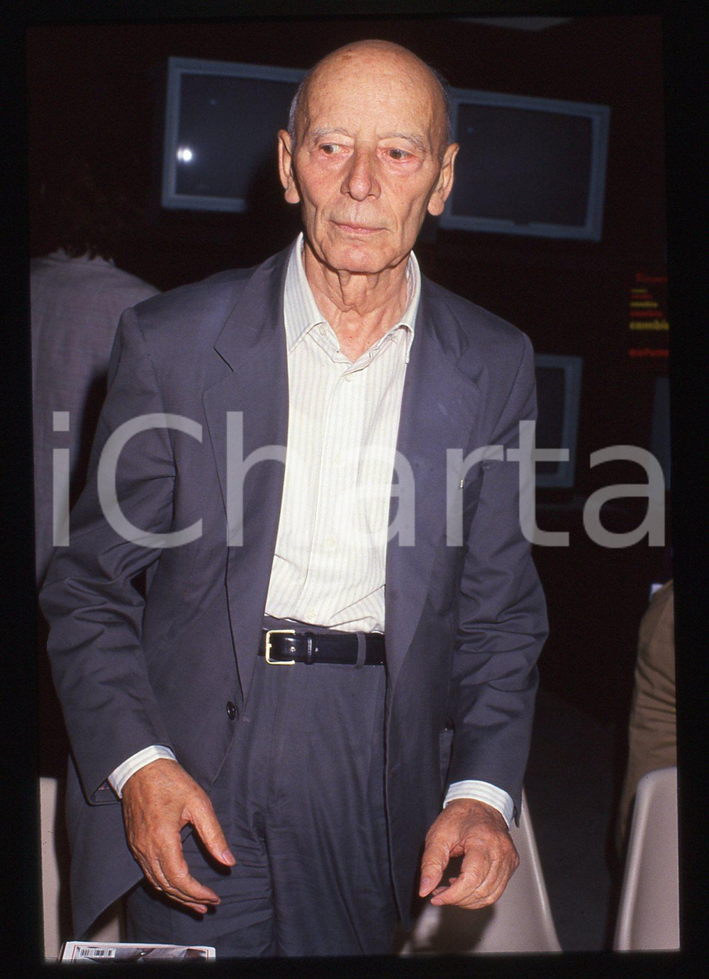 35mm vintage slide* 1988 POLITICA Gian Carlo PAJETTA - Ritratto deputato PCI (4)