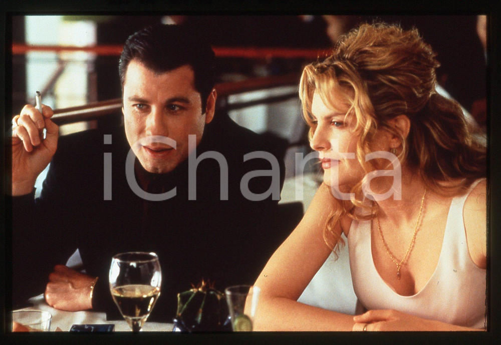 35mm vintage slide* 1995 GET SHORTY - Rene RUSSO John TRAVOLTA Scena del film 1