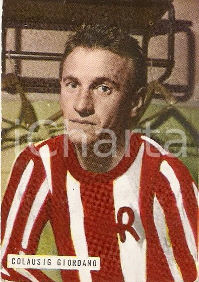 Oggetto da collezione cartaceo EDIZIONI FOTO CALCIO  CALCIATORI 1965  1966 Figurina Giordano COLAUSIG n. 232 1