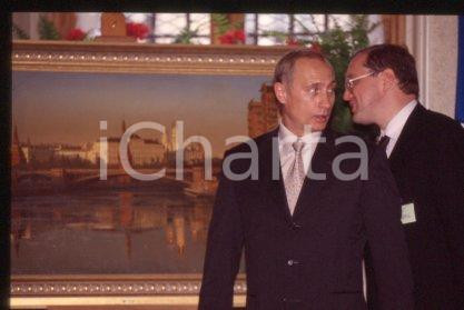 35mm vintage slide* 2000 MILAN the President of Russia Vladimir PUTIN (54)