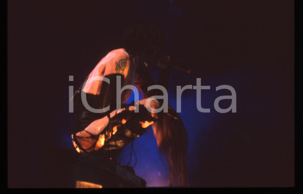 35mm vintage slide* 2001 MILANO Marilyn MANSON Guns, God and Government tour 33