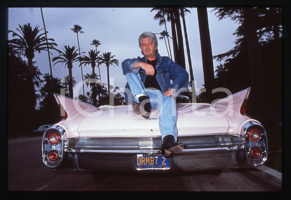 35mm vintage slide* 1989 LOS ANGELES Marc CERRONE Ritratto del cantante (11)