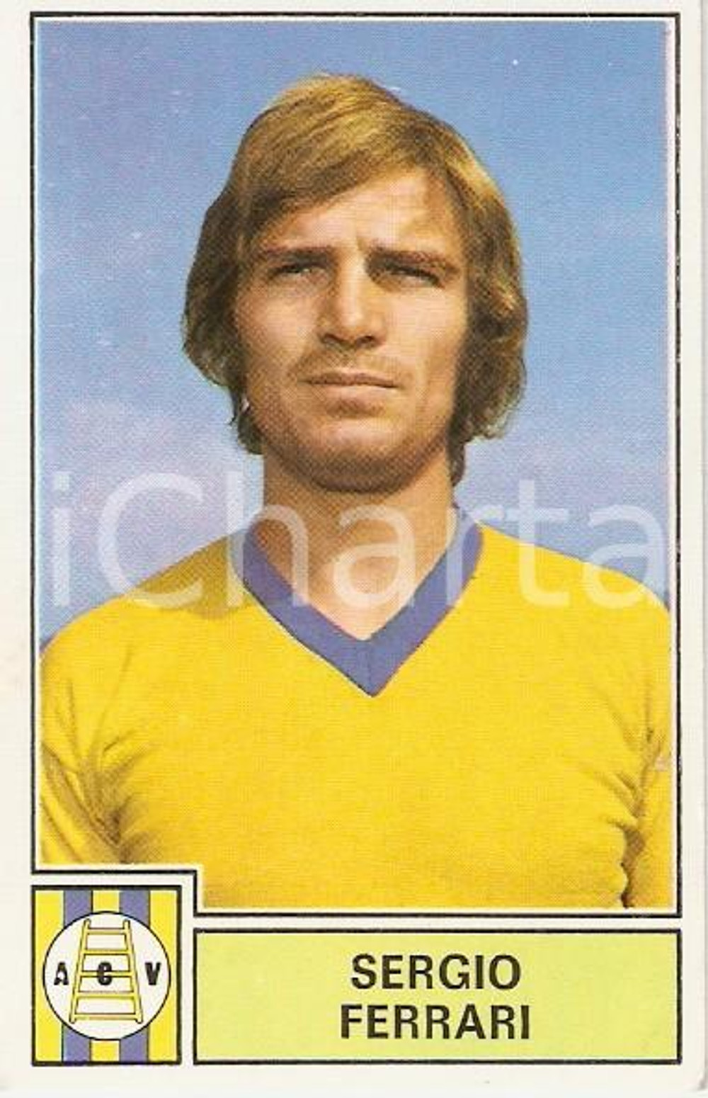 Oggetto da collezione cartaceo PANINI - CALCIATORI 1971 - 1972 Figurina Sergio FERRARI Serie A VERONA 1