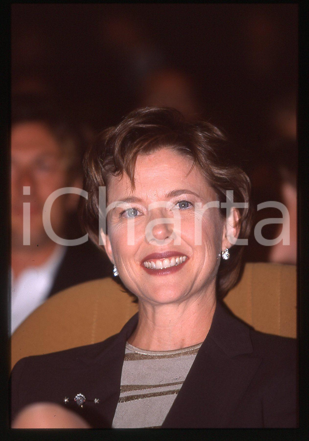 35mm vintage slide*1998 VENEZIA Annette BENING alla Mostra del Cinema (8)