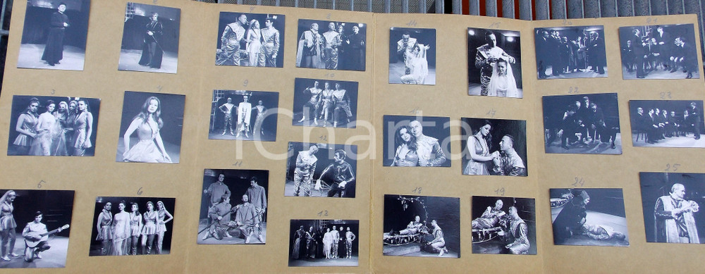 Fotografia d epoca originale 1967 MILANO TEATRO SANT ERASMO Italia 2500 Ernesto CALINDRI Foto 25 provini 1
