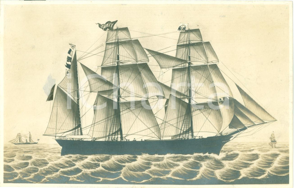 Fotografia d epoca originale 1934 TRIESTE Un quadro esposto alla Mostra del Mare FOTOGRAFIA 1