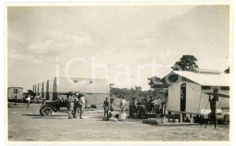 1930 ca CONGO BELGE Magasins pendant leur activitÃ© - Photo 14x9 cm Fotografia originale d'epoca. GOOD/buono  Formato: 14x9 cm originale e autentica 1