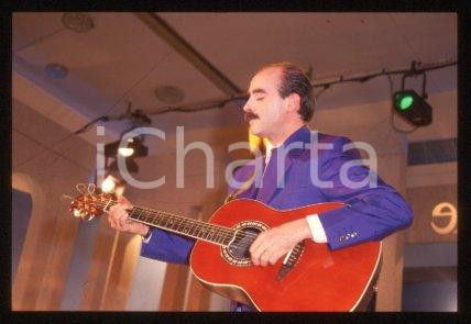 35mm vintage slide* 1990 ca TV Italian cabaret artist musician Stefano NOSEI 12