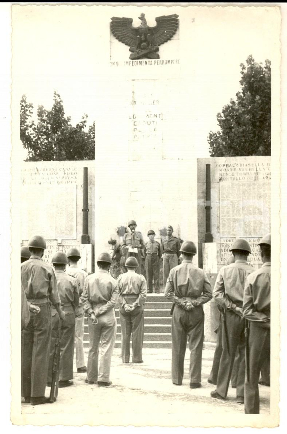 1947 MODENA Caserma Ottavo Campale - Giuramento degli avieri - Foto 9x14