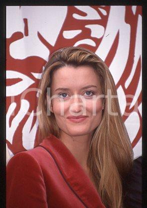 Natascha McELHONE - VENICE Festival British actress 1998 * 35mm vintage slide 19