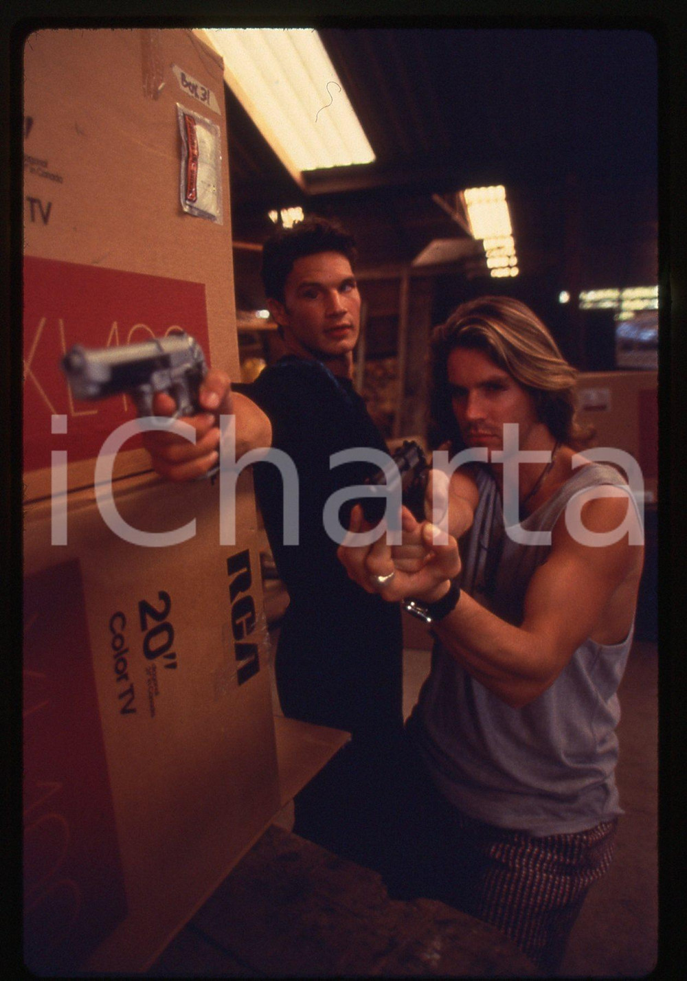 35mm vintage slide* 1994 ACAPULCO H.E.A.T. Michael WORTH Spencer ROCHFORT