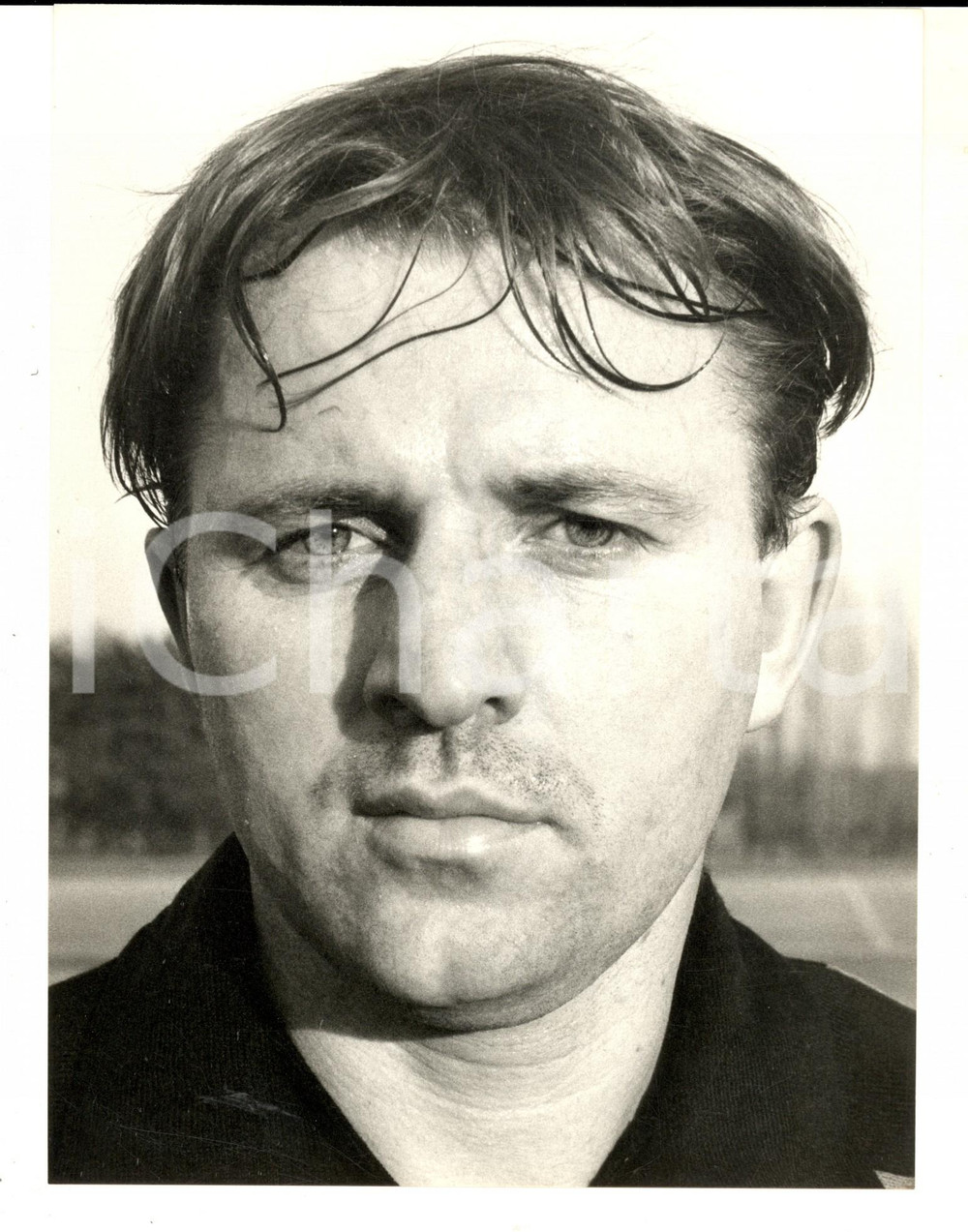 Fotografia d epoca originale 1980 ca CALCIO INTER Ritratto del giocatore KOVACEVIC Fotografia 18x24 1