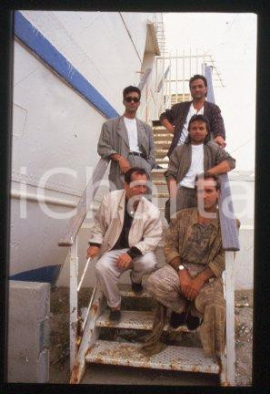 35mm vintage slide* 1990 ca MUSIC French band "GOLD" Bernard MAZAURIC (10)