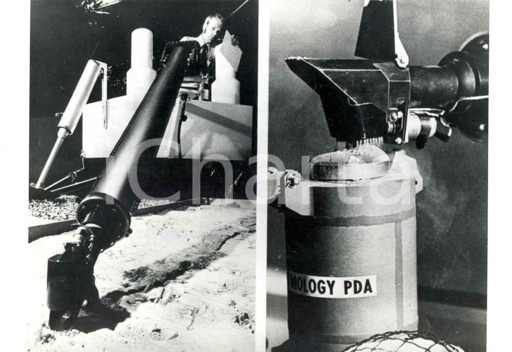 Fotografia d epoca originale 1973 MILANO  Missione su Marte  Sonda spaziale X ed Etymology PDA Foto 1