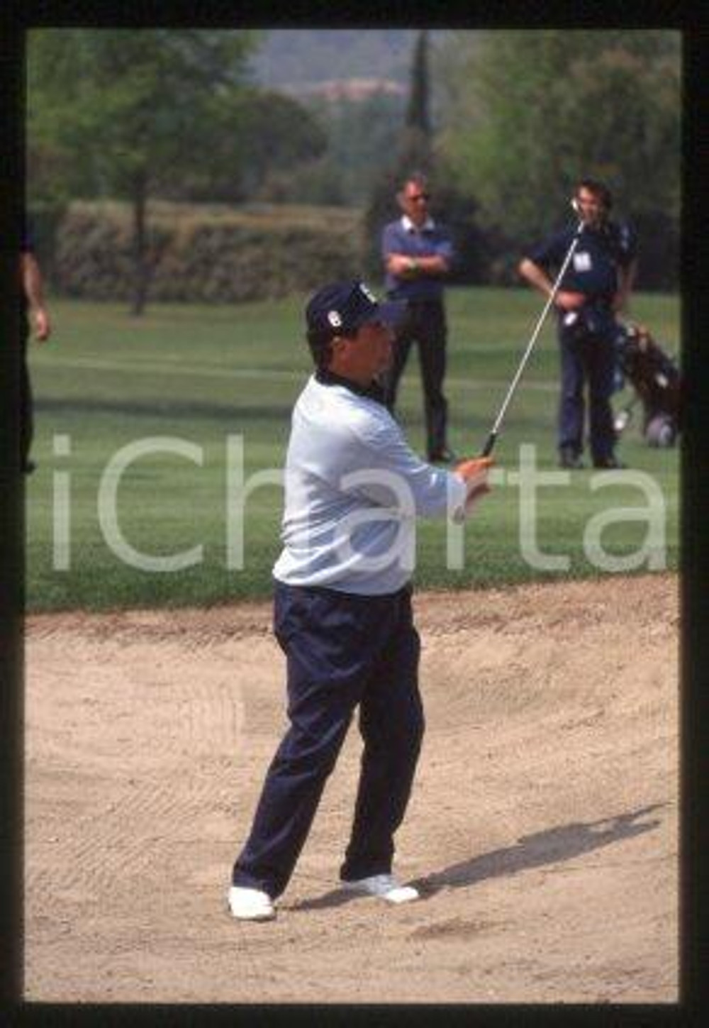 Costantino ROCCA CONTE OF FLORENCE Italian golfer 1997 ca * 35mm vintage slide 7