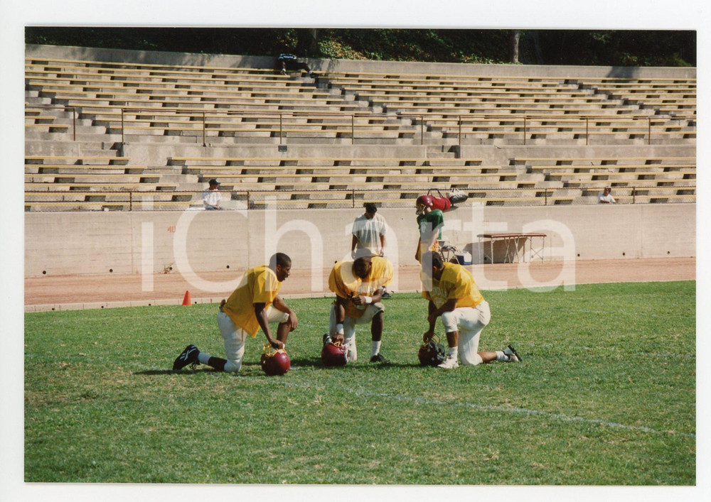 1990 GLENDALE - FOOTBALL Workout of GLENDALE College team *Foto 15x10 cm (18)