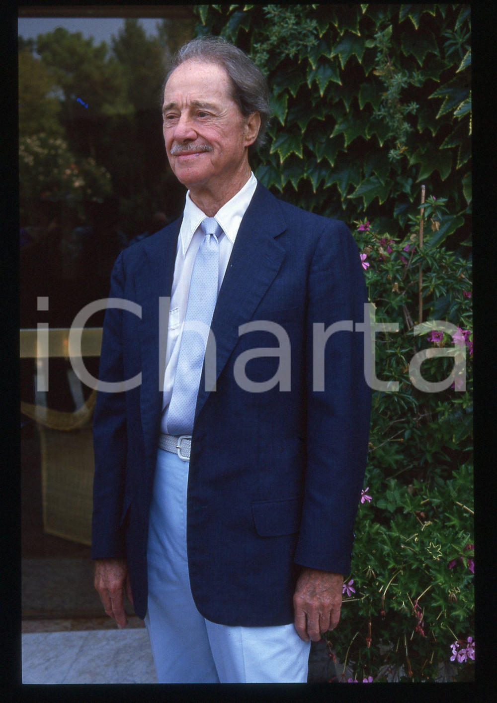 35mm vintage slide* 1988 VENEZIA Don AMECHE alla Mostra del Cinema - Ritratto 17
