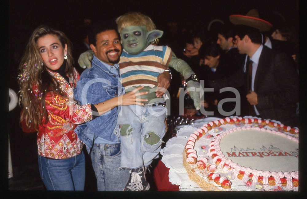 35mm vintage slide* 1988 MATRJOSKA - Mazouz M'BAREK Eva ROBIN'S e SCRONDO (3)